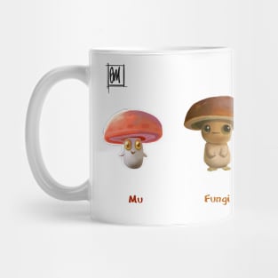 Mu , Fungi and Joey Mug